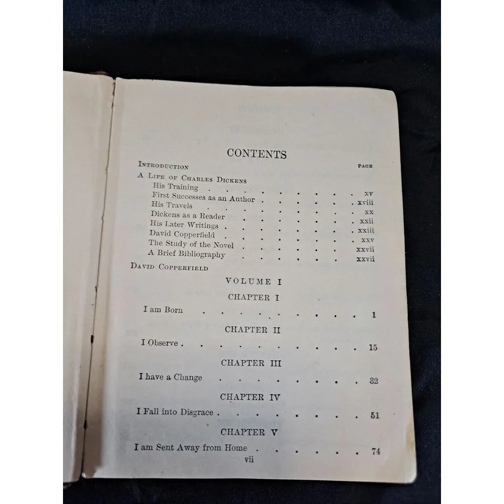 Dicken's David Copperfield Vol. 1, Macmillian's‎ Pocket Classics 1922